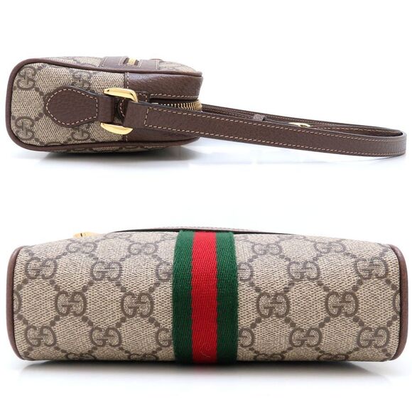 GUCCI Cream Leather Shoulder Bag - Picture 2 of 9